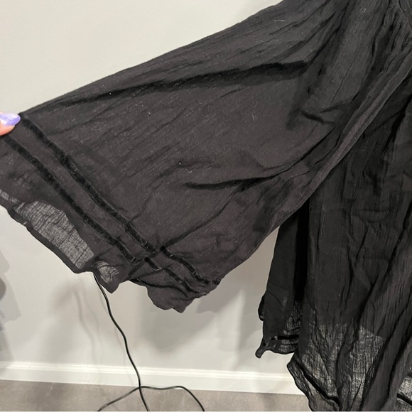 Calypso St Barth Black Women's Swim Cover-Up One Size - Picture 7 of 9